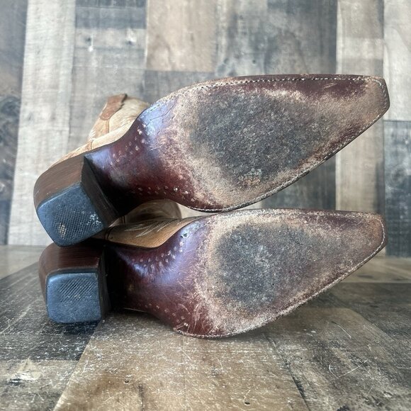 Old Gringo Pointed Toe Eagle Western Cowboy Boots Womens 9 B - Picture 5 of 12